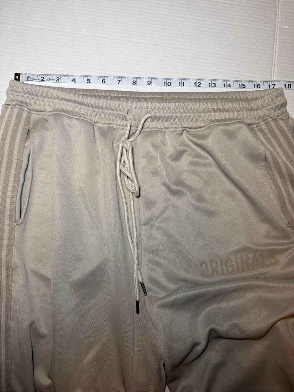 Originals Brooklyn Cloth Jogger Sweatpants Men’s Large Beige Tan